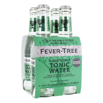 Fever-Tree Elderflower Tonic Water - 4 bottles / 200mL