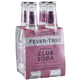 Fever-Tree Premium Club Soda - 4 bottles / 200mL