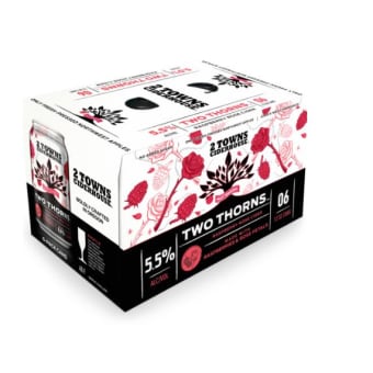 2 Towns Two Thorns - 6 cans / 12oz