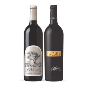 Twomey / Silver Oak Gift Box Pinot Noir - 2 Bottles/ 750mL