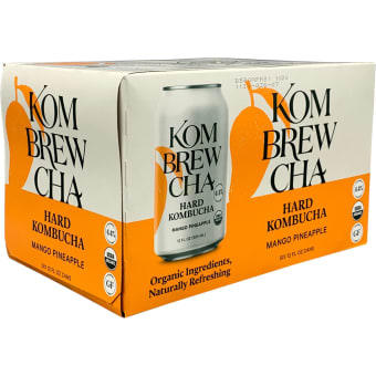 Kombrewcha Mango Pineapple - 6 cans / 12oz