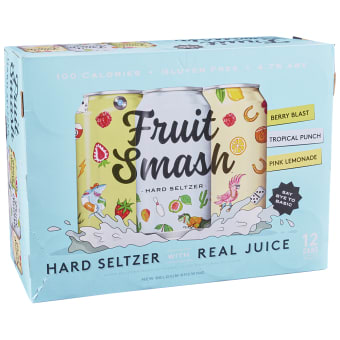 Fruit Smash Hard Seltzer - 12 cans / 12oz