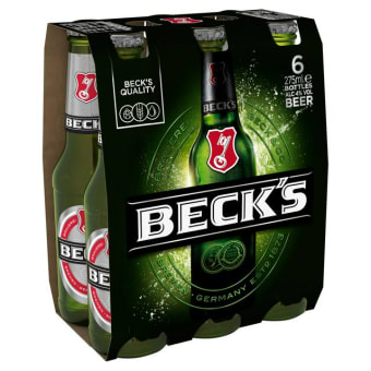 Beck's - 6 bottles / 12oz