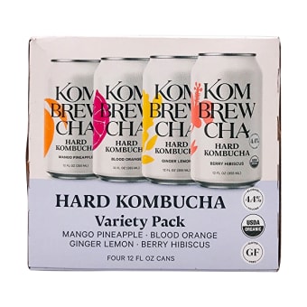 Kombrewcha Variety Pack - 4 cans / 12oz