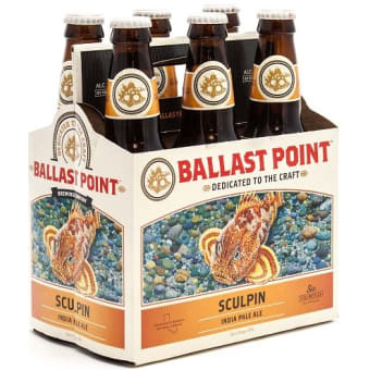 Ballast Point Sculpin IPA - 6 bottles / 12oz