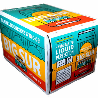 Barrelhouse Big Sur Double IPA - 6 cans / 12oz