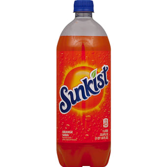 Sunkist Orange Soda - 1L