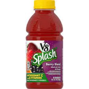 V8 Splash Berry Blend - 1 Bottle/ 16oz