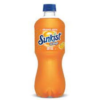 Sunkist Orange Soda - 1 Bottle/ 20oz