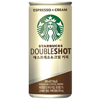 Starbucks Doubleshot Espresso & Cream - 2 cans / 250mL