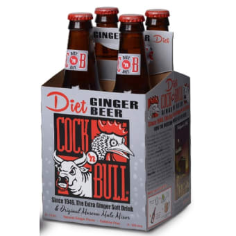 Cock'n Bull Diet Ginger Beer - 4 bottles / 12oz