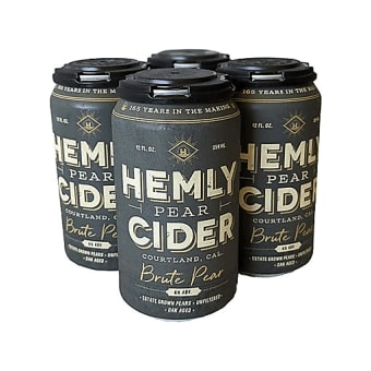 Hemly Brute Pear Cider - 4 cans / 12oz