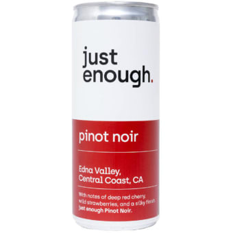 Just Enough Edna Valley Pinot Noir - 250mL