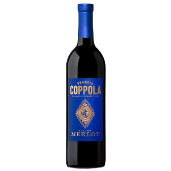 Francis Coppola Diamond Collection Blue Label Merlot - 750mL