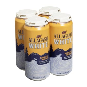 Allagash White - 4 cans / 16oz