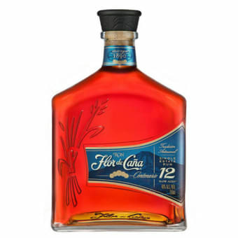 Flor de Cana 12 Years Old Rum - 750mL
