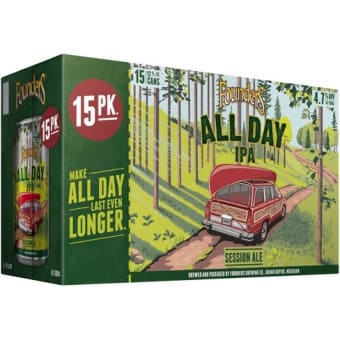 Founders All Day IPA - 15 cans / 12oz