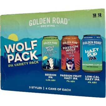 Golden Road Wolf Pack IPA - 12 cans / 12oz