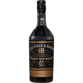 Lock Stock & Barrel 18 Years - 750mL