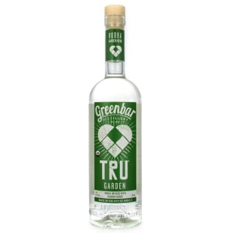 Tru Garden Vodka From Greenbar Distillery - 750mL