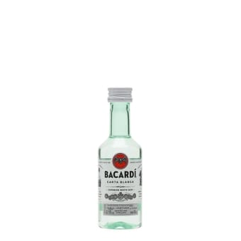 BACARDÍ Superior White Rum - 50ml Bottle