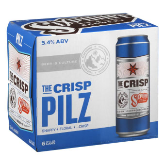 The Crisp Pilz - 6 Cans/ 12oz