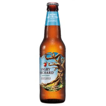 Angry Orchard Crisp Hard Cider - 19.2oz Bottle