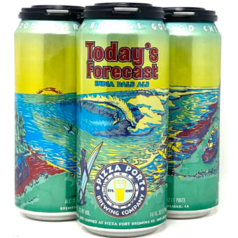 Pizza Port Today's Forecast IPA - 4 cans / 16oz