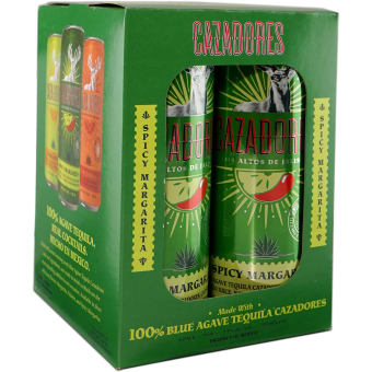 Cazadores Spicy Margarita - 4 cans / 355mL