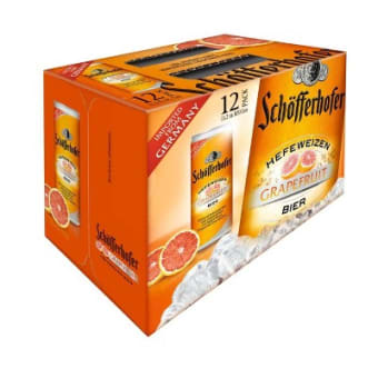 Schofferhofer Grapefruit Hefeweizen - 12 cans / 12oz