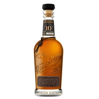 Templeton Rye Whiskey 10 Year Reserve Iowa - 750mL