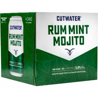 Cutwater Rum Mint Mojito - 4 cans / 12oz