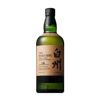 Hakushu Single Malt 18 Years - 750mL