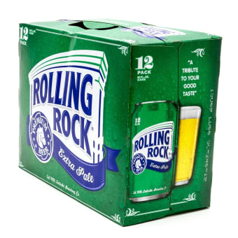 Rolling Rock Extra Pale - 12 cans / 12oz
