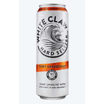 White Claw Ruby Grapefruit Hard Seltzer - 1 Can/ 19.2oz