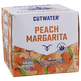 Cutwater Peach Margarita - 4 cans / 12oz