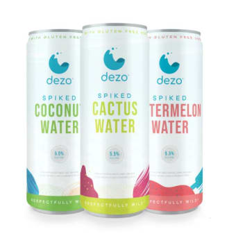 Dezo Spiked Cactus Water - 4 cans / 12oz