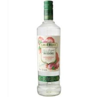 Smirnoff Zero Sugar Infusions Strawberry & Rose - 750mL