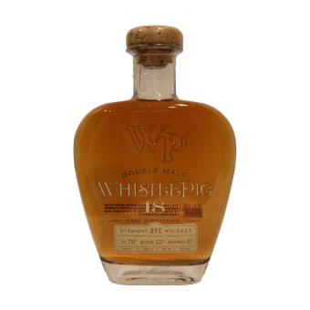 Whistle Pig Double Malt Rye Aged 18 Year - 750mL