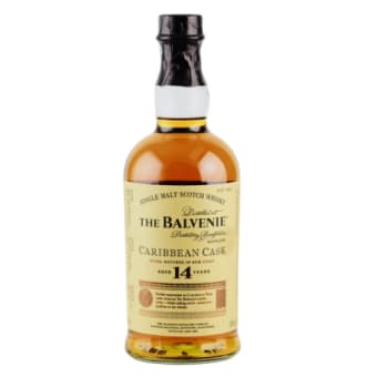 The Balvenie 14 Year Old Caribbean Cask Single Malt Scotch - 750mL