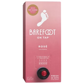 Barefoot On Tap Rosé - 3L Box