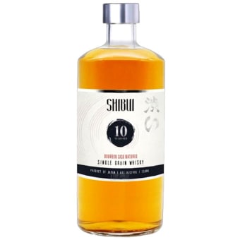 Shibui Whiskey Bourbon Cask 10 Year Japan - 750mL
