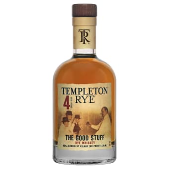 Templeton Rye Whiskey The Stuff 4 Year - 375mL