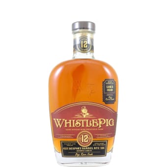 Whistle Pig Bespoke 12 Year Barrel Select - 750mL