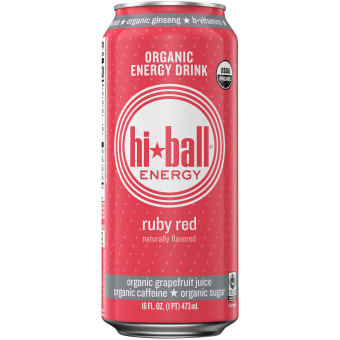 Hi-ball Energy Organic Ruby Red Grapefruit - 1 can / 16oz
