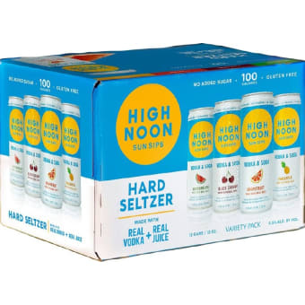 High Noon Hard Seltzer Variety Pack - 12 cans / 12oz