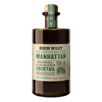 High West Manhattan Whiskey Barrel Finished Cocktail Utah - 750mL
