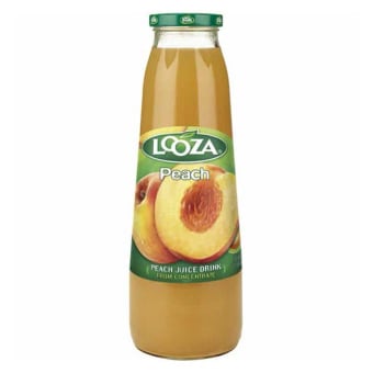 Looza Peach Juice - 1 bottle / 33.8oz