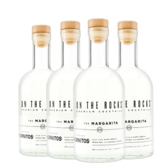 On The Rock Hornitos Margarita - 4 bottles / 100mL