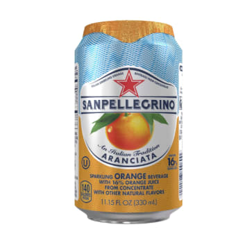 San Pellegrino Sparkling Orange - 1 can / 11oz